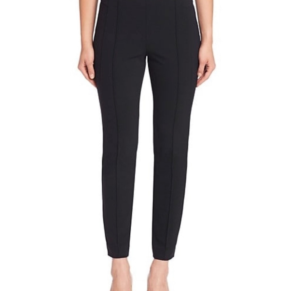 Lafayette 148 New York Gramercy Black Pants- Size 8